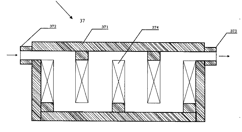 Combined combustion method for fuel oil emulsification and combustion supporting