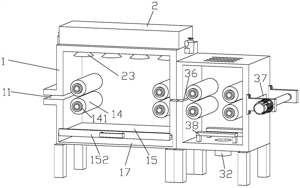 Novel dyeing machine for spinning