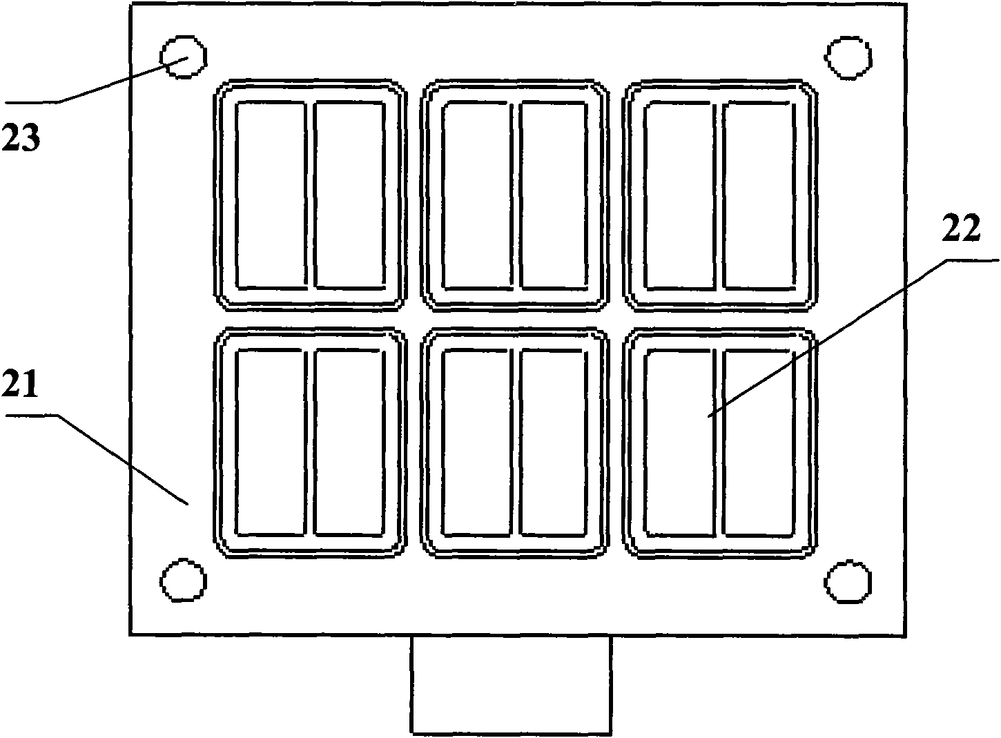 Production process of novel high-precision ultra-thin key