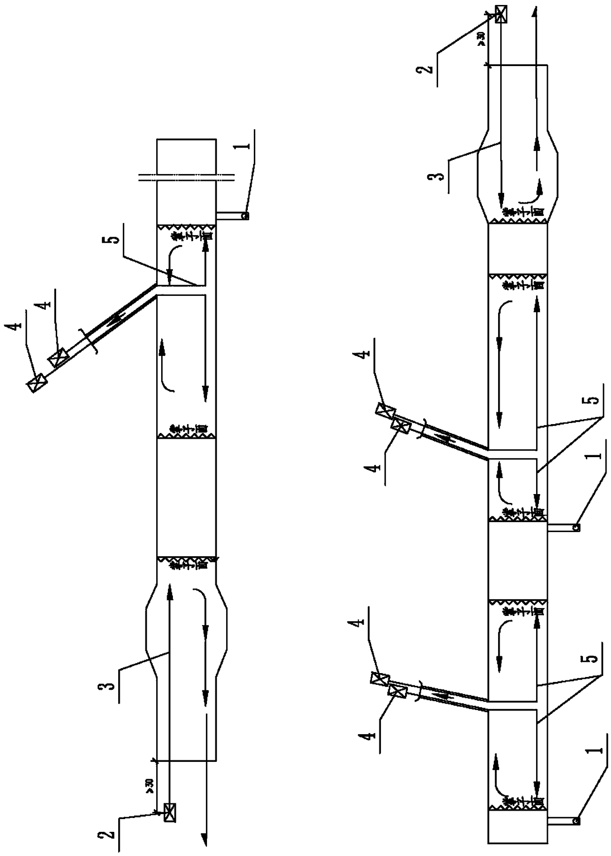 Ventilation method for high gas extra-long tunnel construction