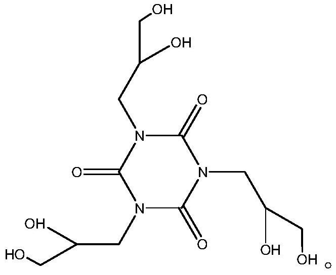 A kind of hydroxyl polyester resin prepared based on Tgic by-product and preparation method