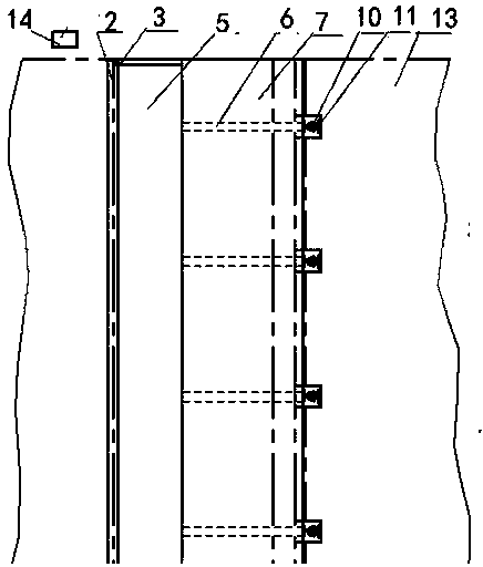 Floating body gate and method thereof