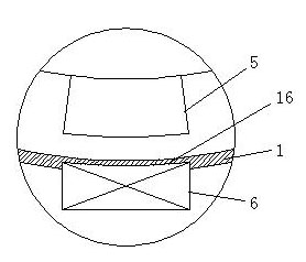 External thin-wall vacuum duct maglev traffic system of power system