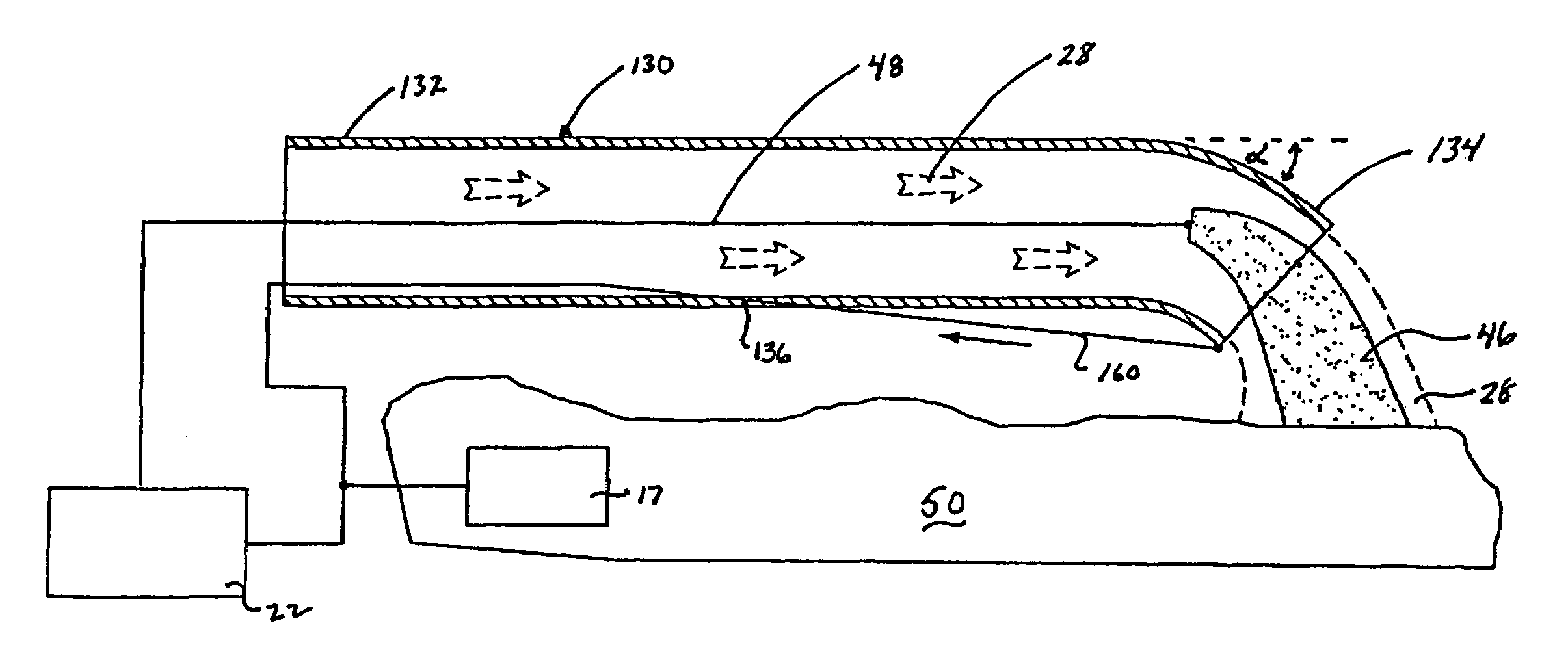 Articulating ionizable gas coagulator