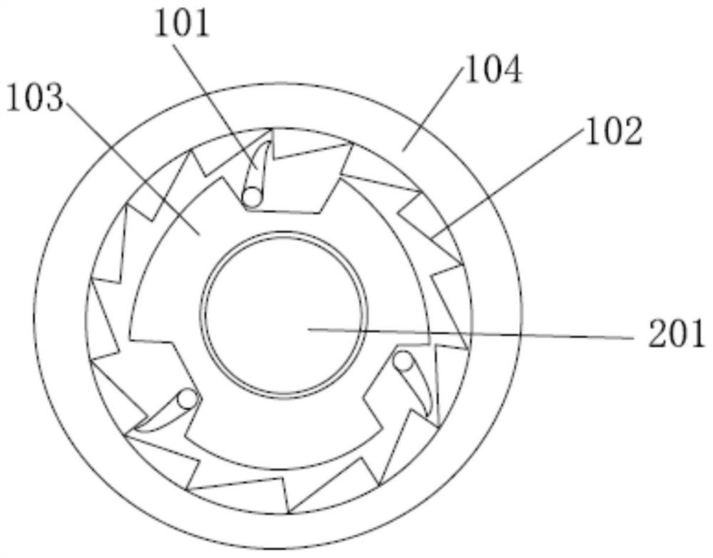 Gear linkage structure for compressor, compressor, outdoor unit and air conditioning system