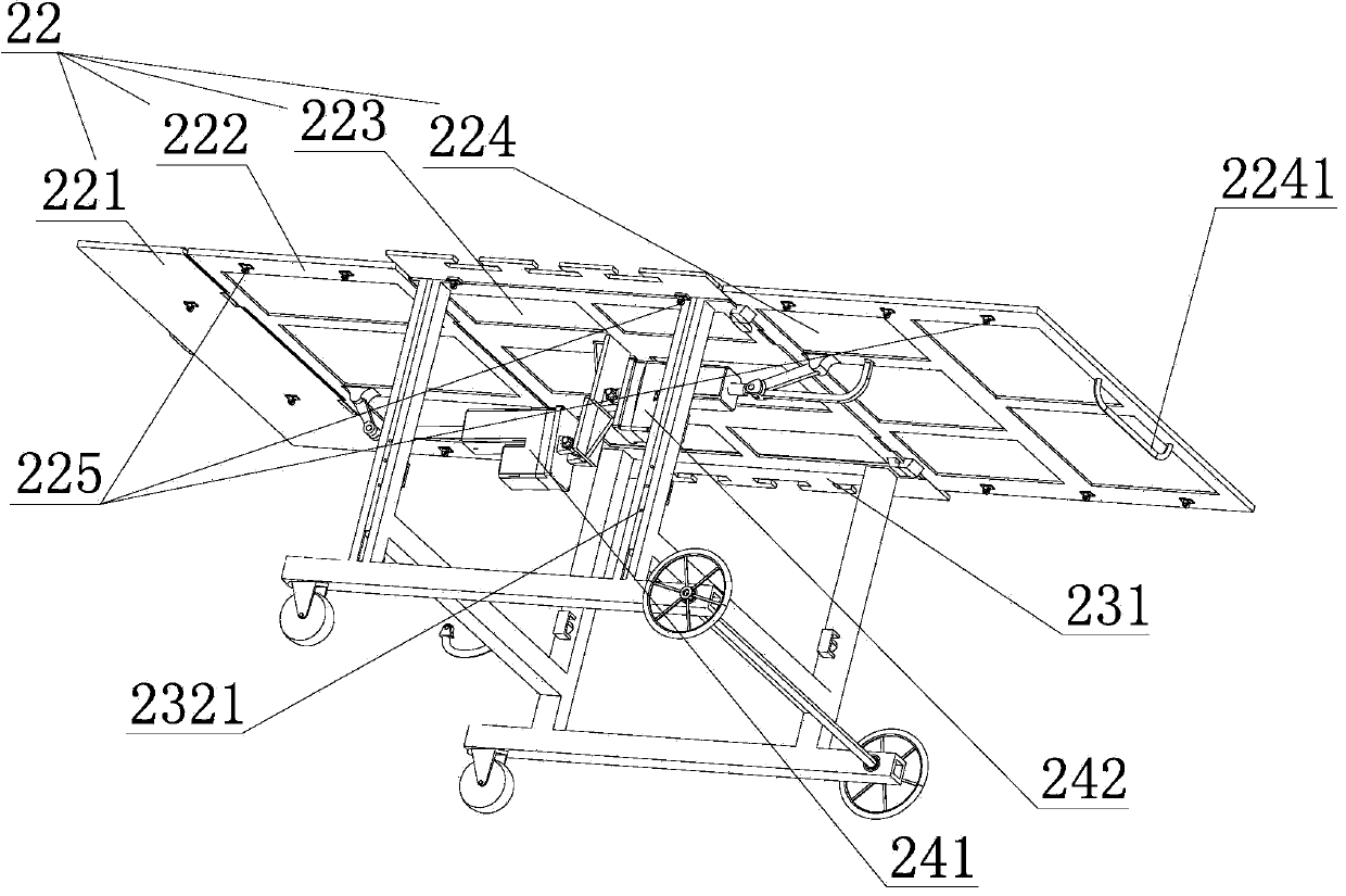 Multifunctional deformable medical bed