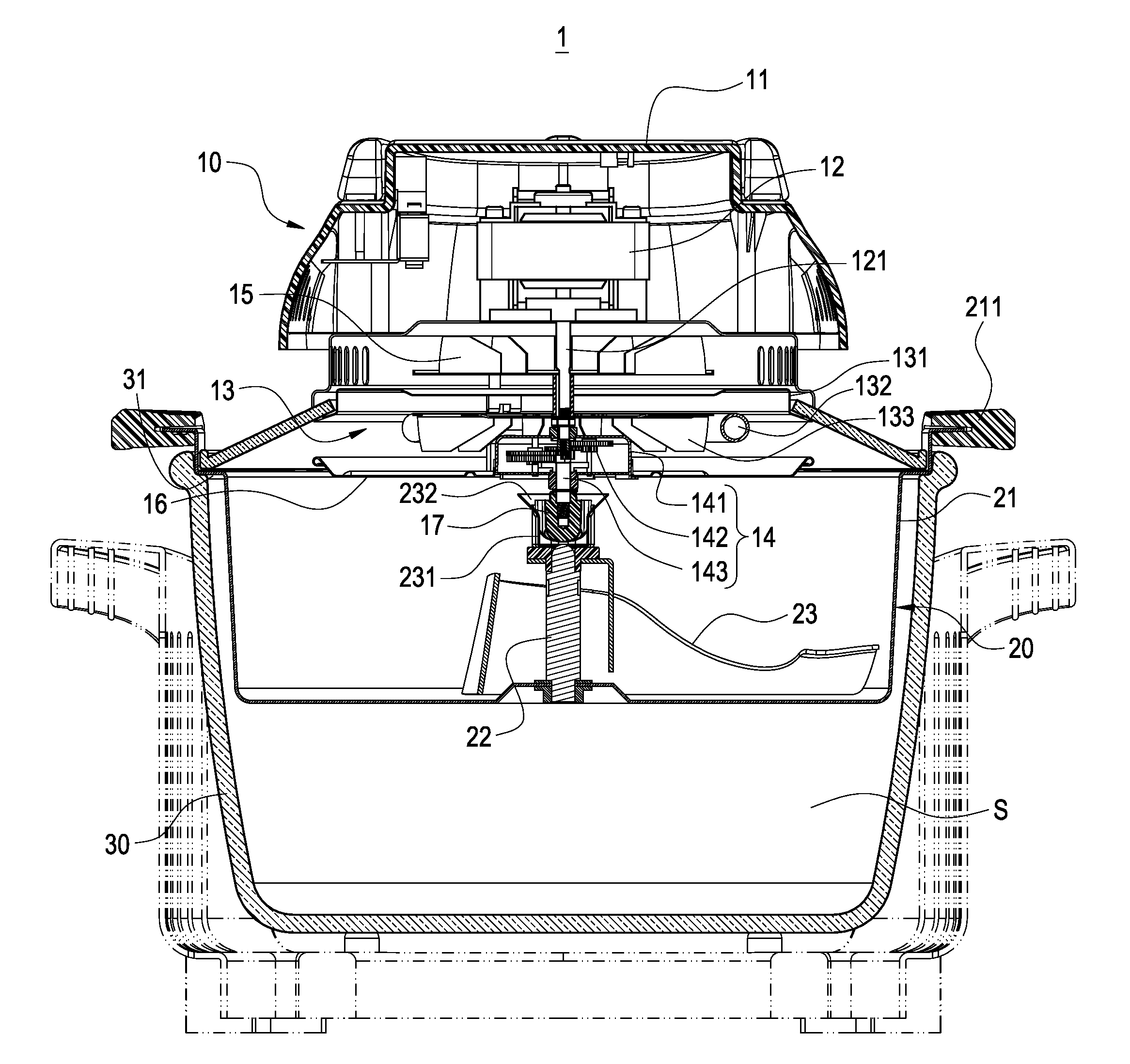 Frying-and-baking oven and heating cover assembly thereof