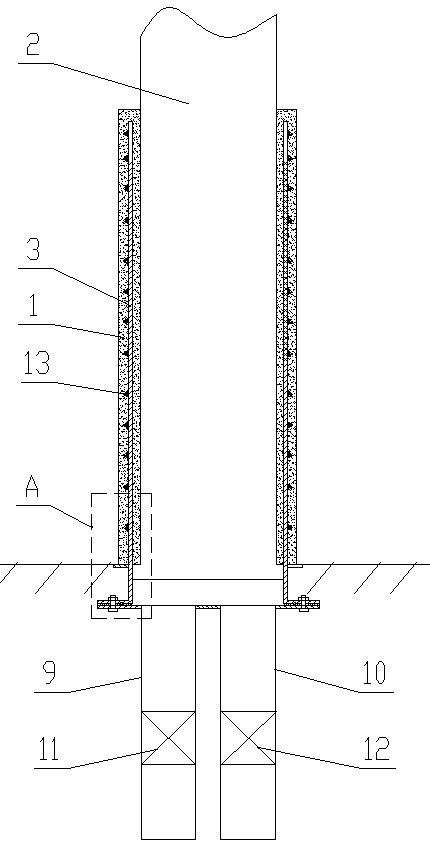 Method for improving extraction rate of high residual gas content coal seam of underground coal mine