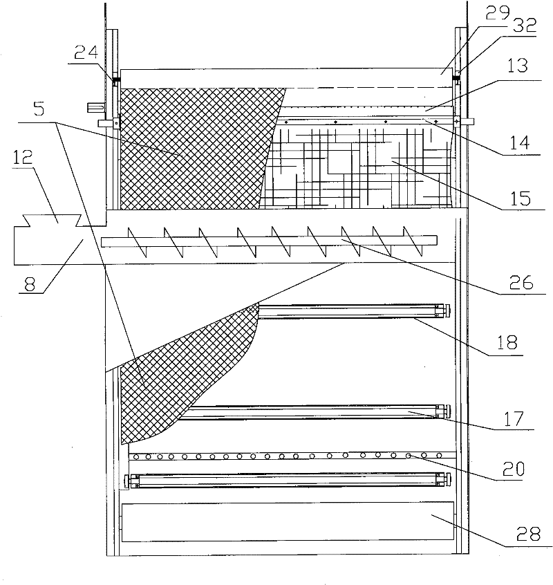 Biogas residue and biogas liquid treatment machine