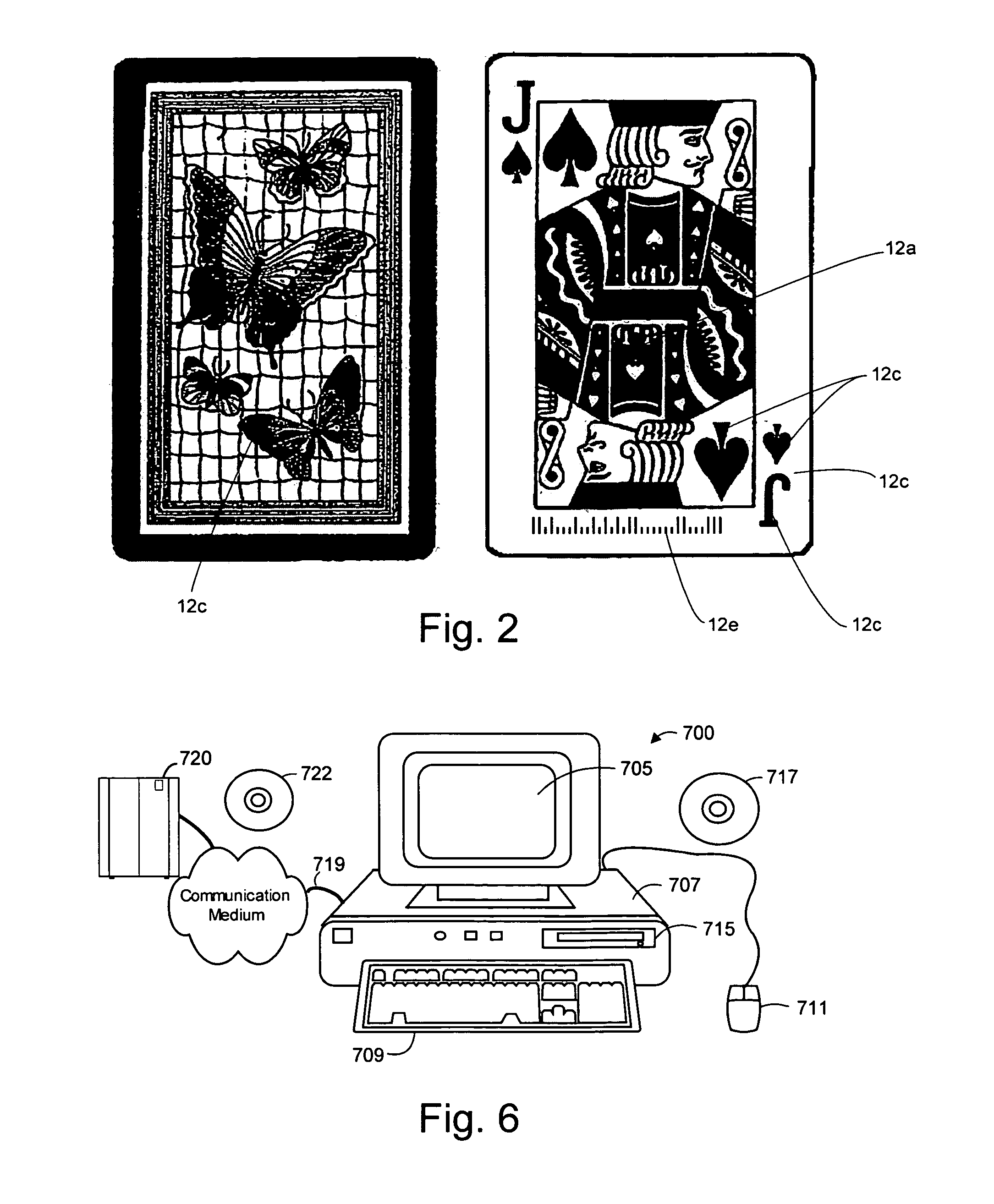 Smart card holder for automated gaming system and gaming cards