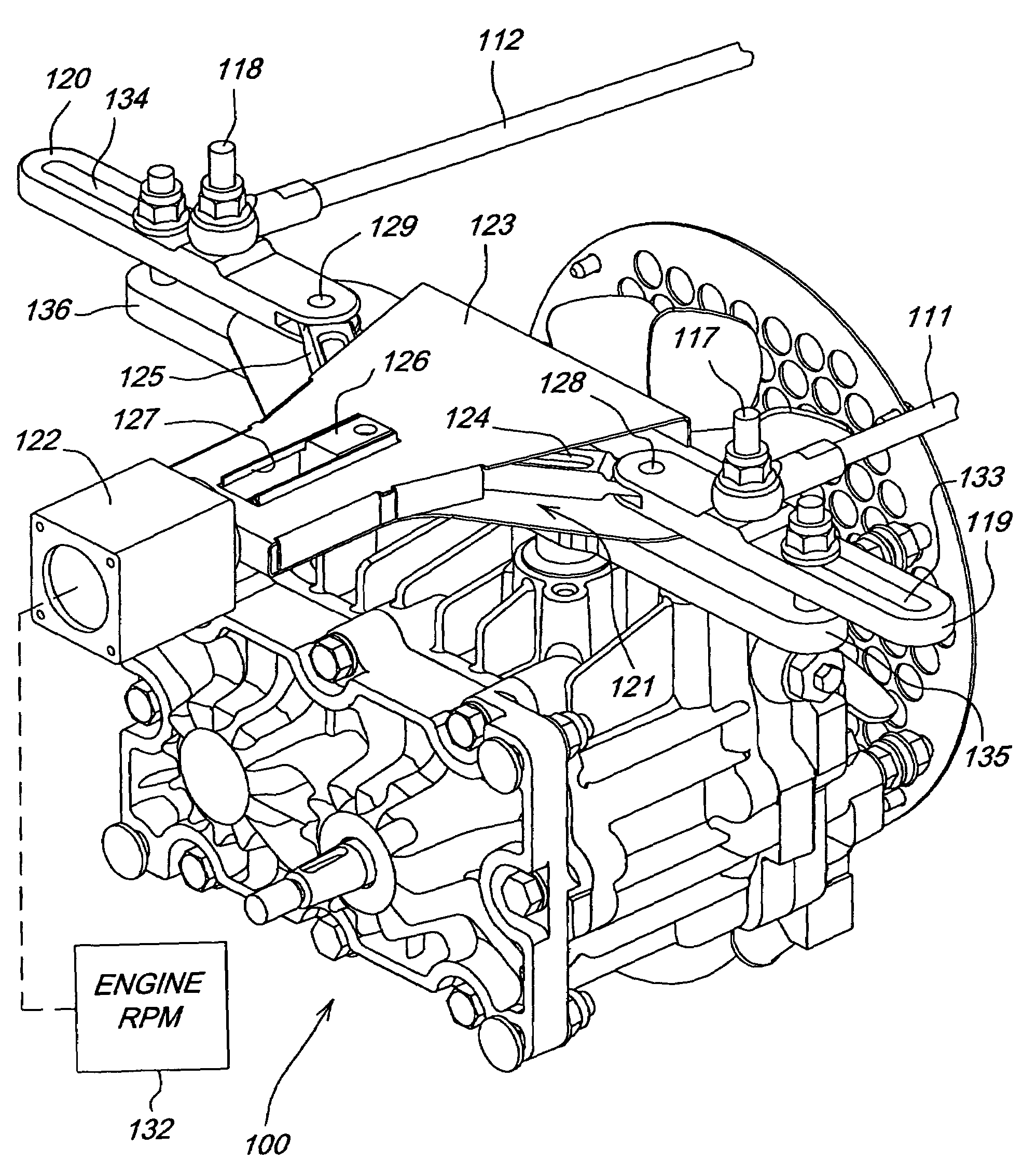 De-stroking dual hydrostatic pump