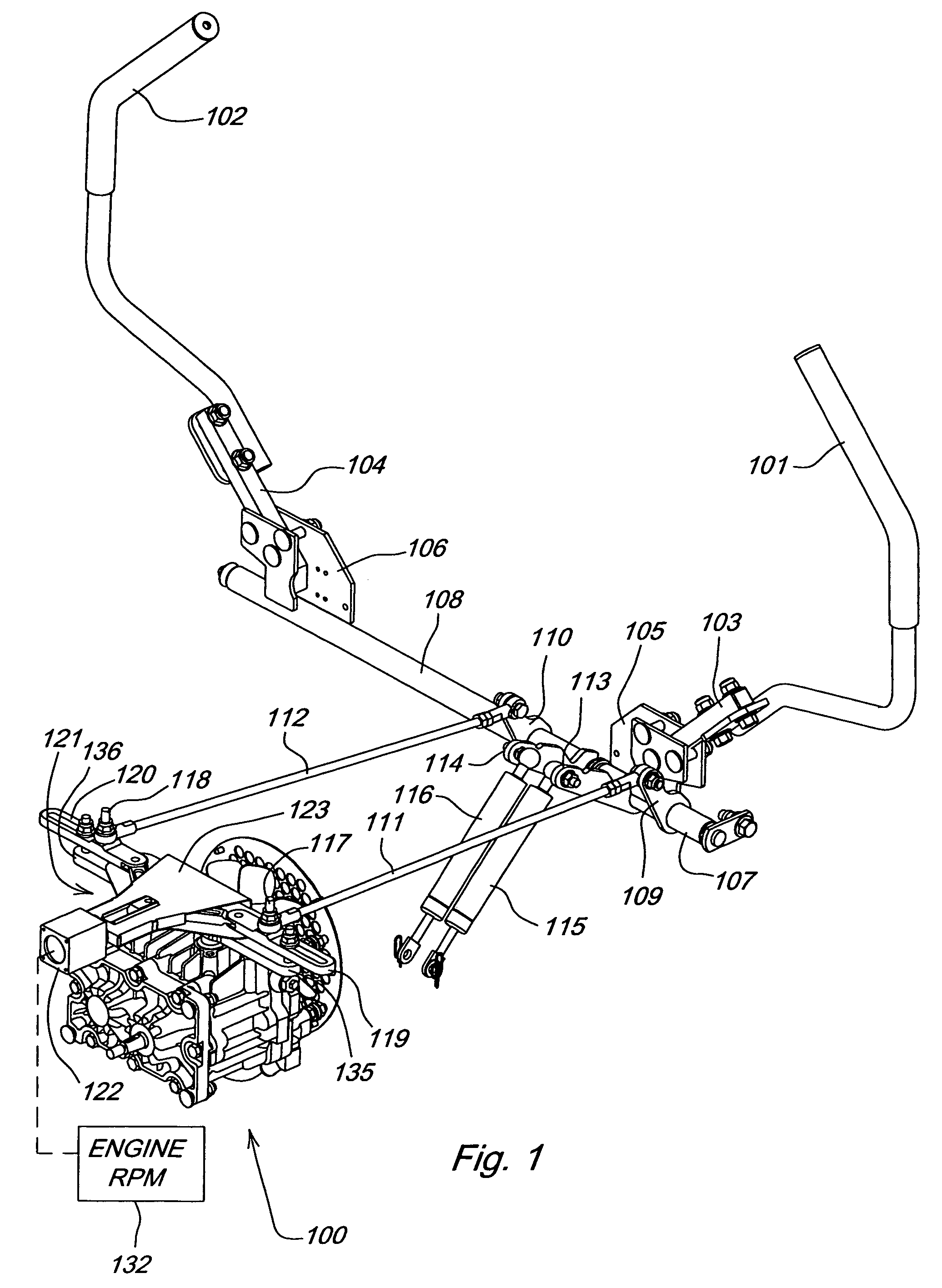 De-stroking dual hydrostatic pump