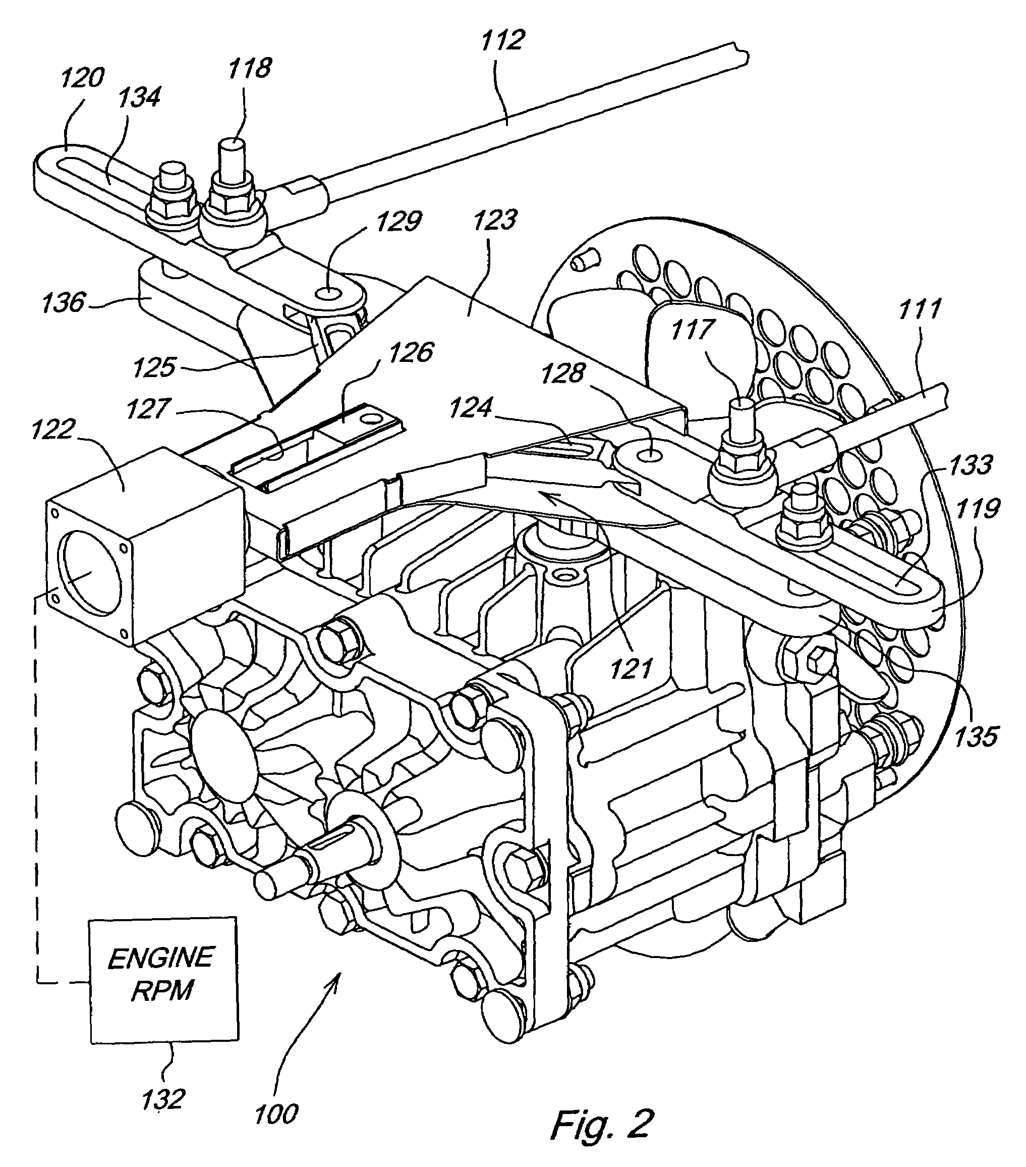 De-stroking dual hydrostatic pump