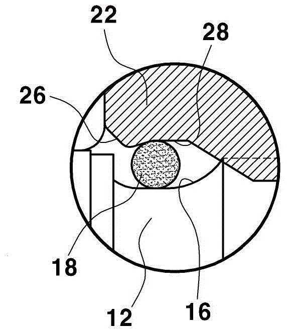 Watertight device for drive shaft for vehicle