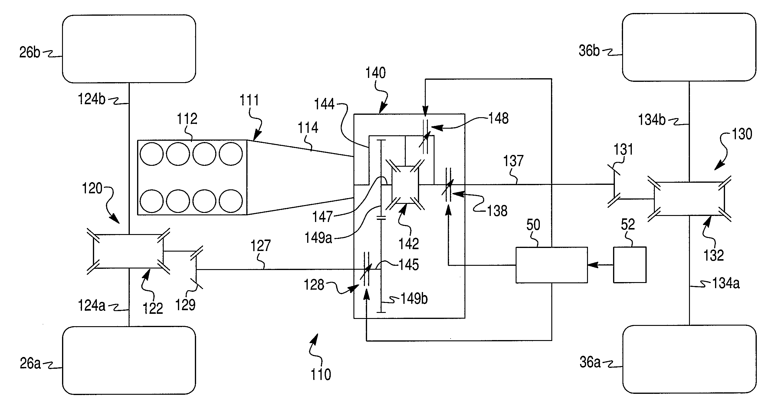 Torque control system for all-wheel drive drivetrain