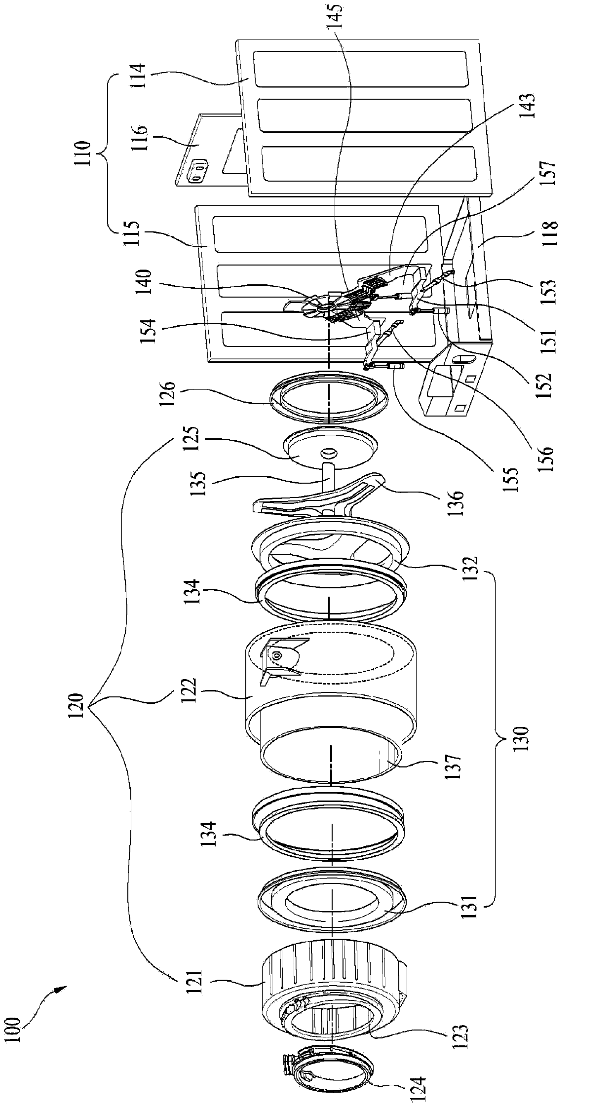 Laundry treating machine