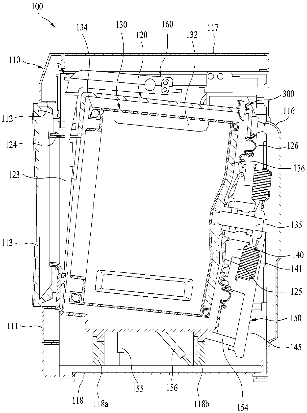 Laundry treating machine