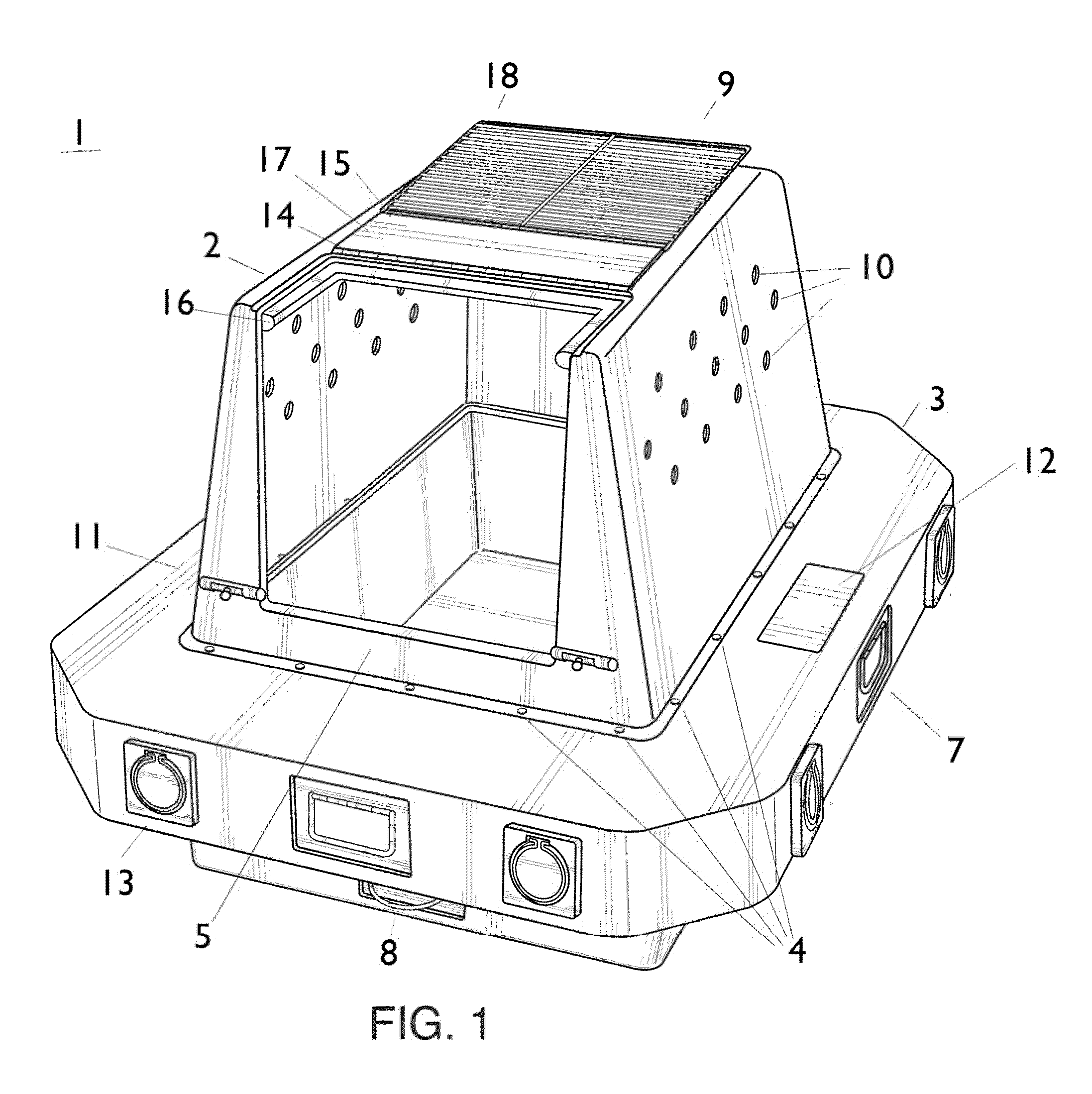 Buoyant Animal Cage