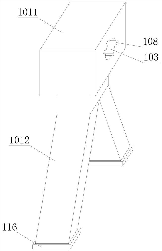 Folding loudspeaker fixing device and method of use thereof