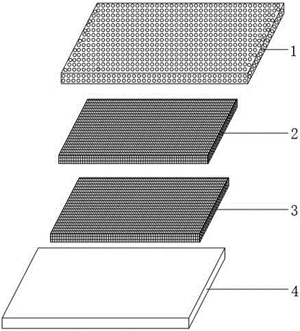 First-aid bleeding stopping dressing and preparing method thereof