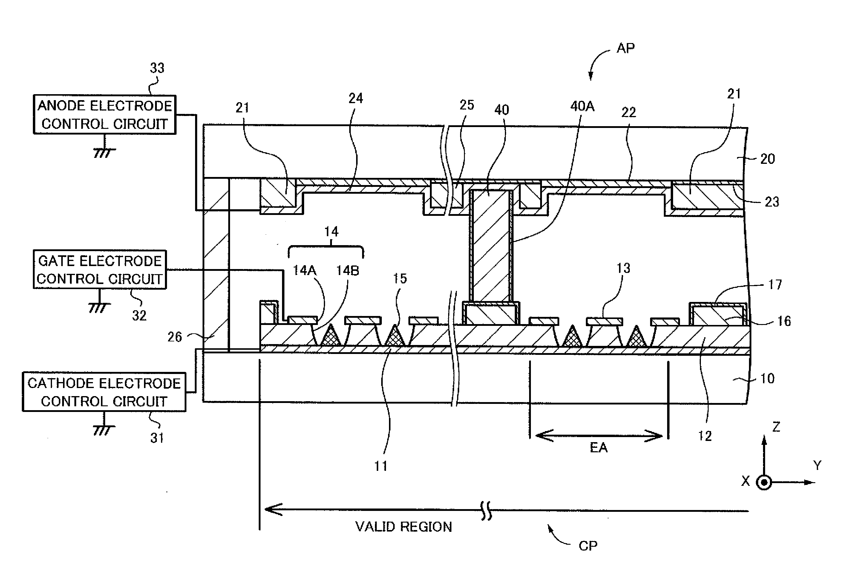 Processing method of flat panel display apparatus