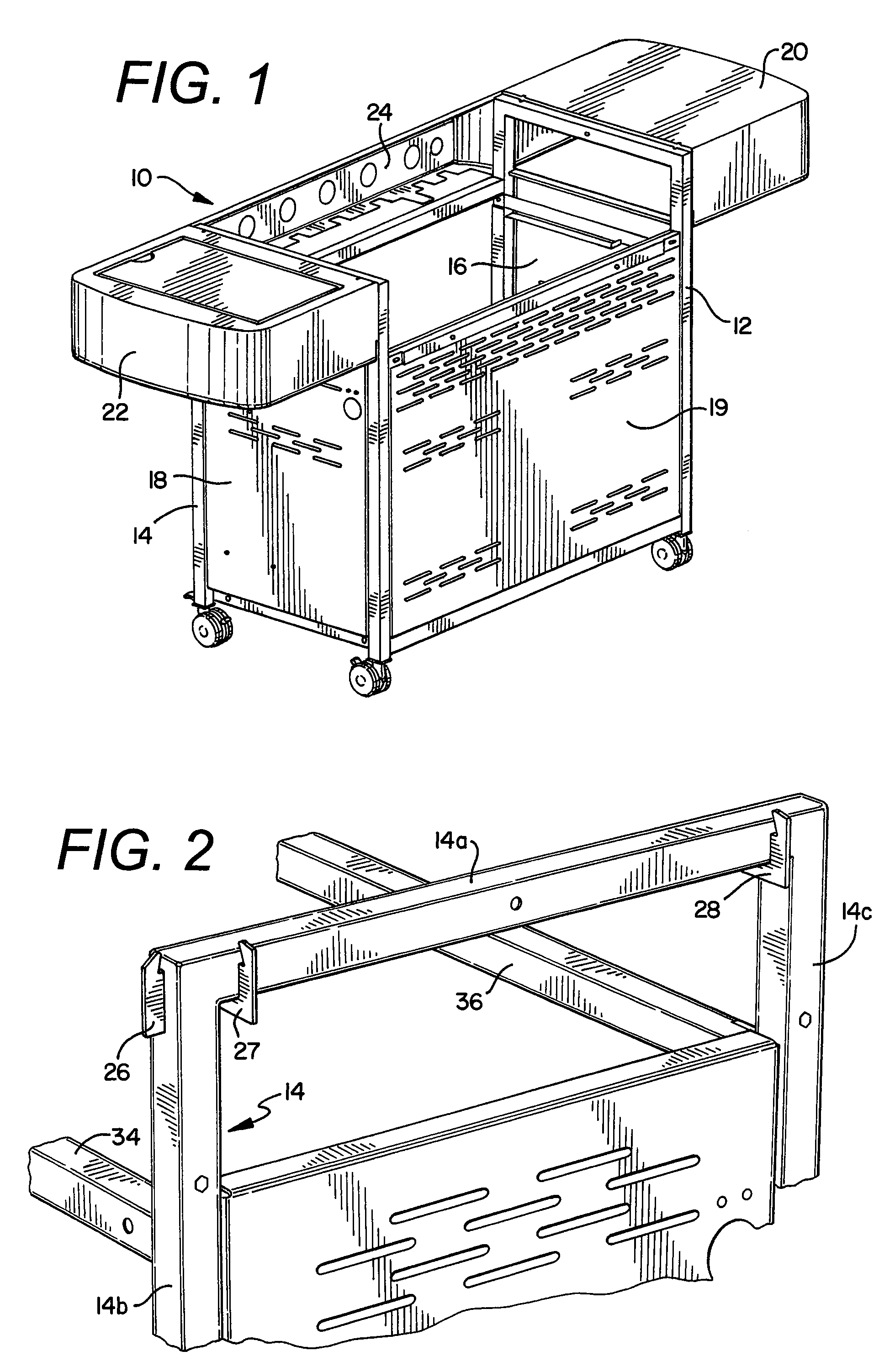 Grill structure