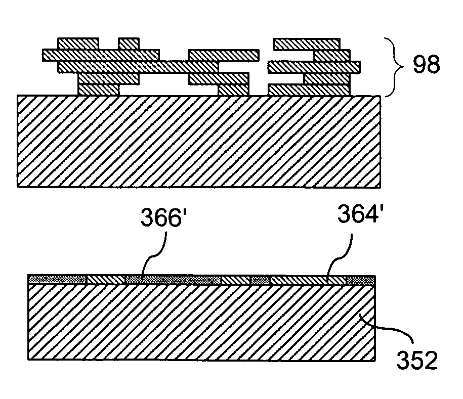 Electrochemical fabrication methods including use of surface treatments to reduce overplating and/or planarization during formation of multi-layer three-dimensional structures