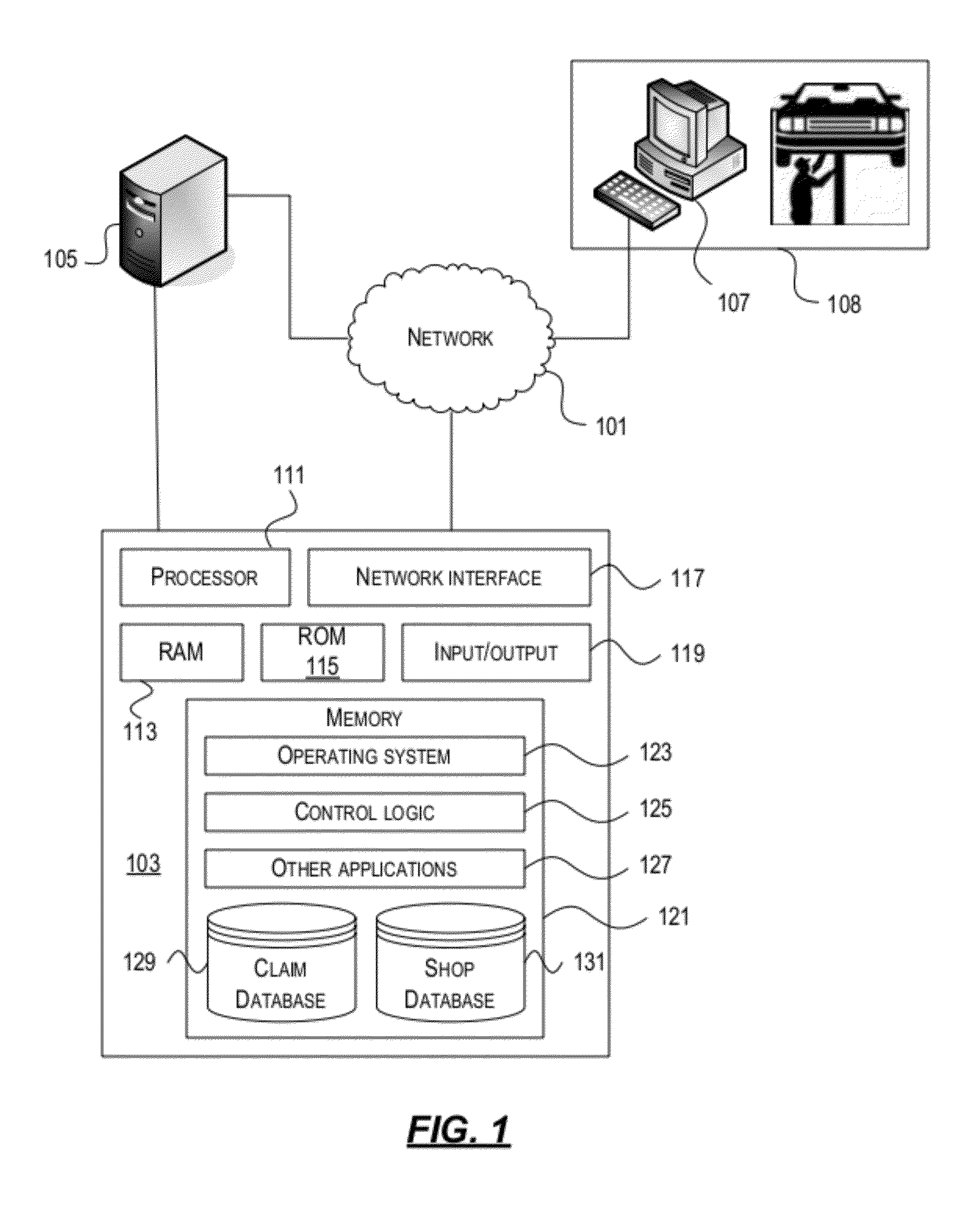 Communication of insurance claim data