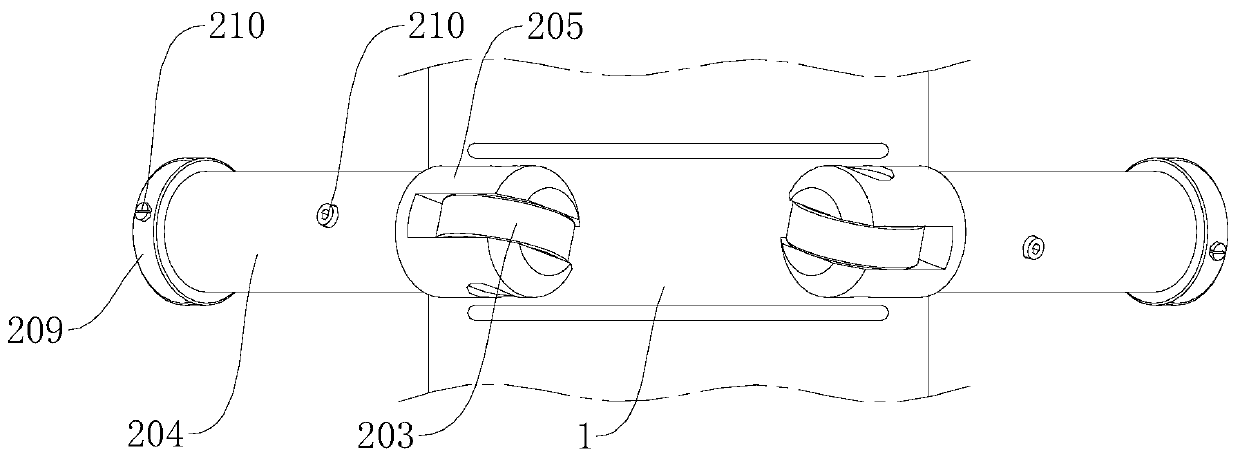 Drill rod heat treatment device and method for blast furnace opening