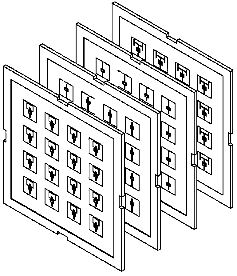 Terahertz quasi-optical power combining and amplification device