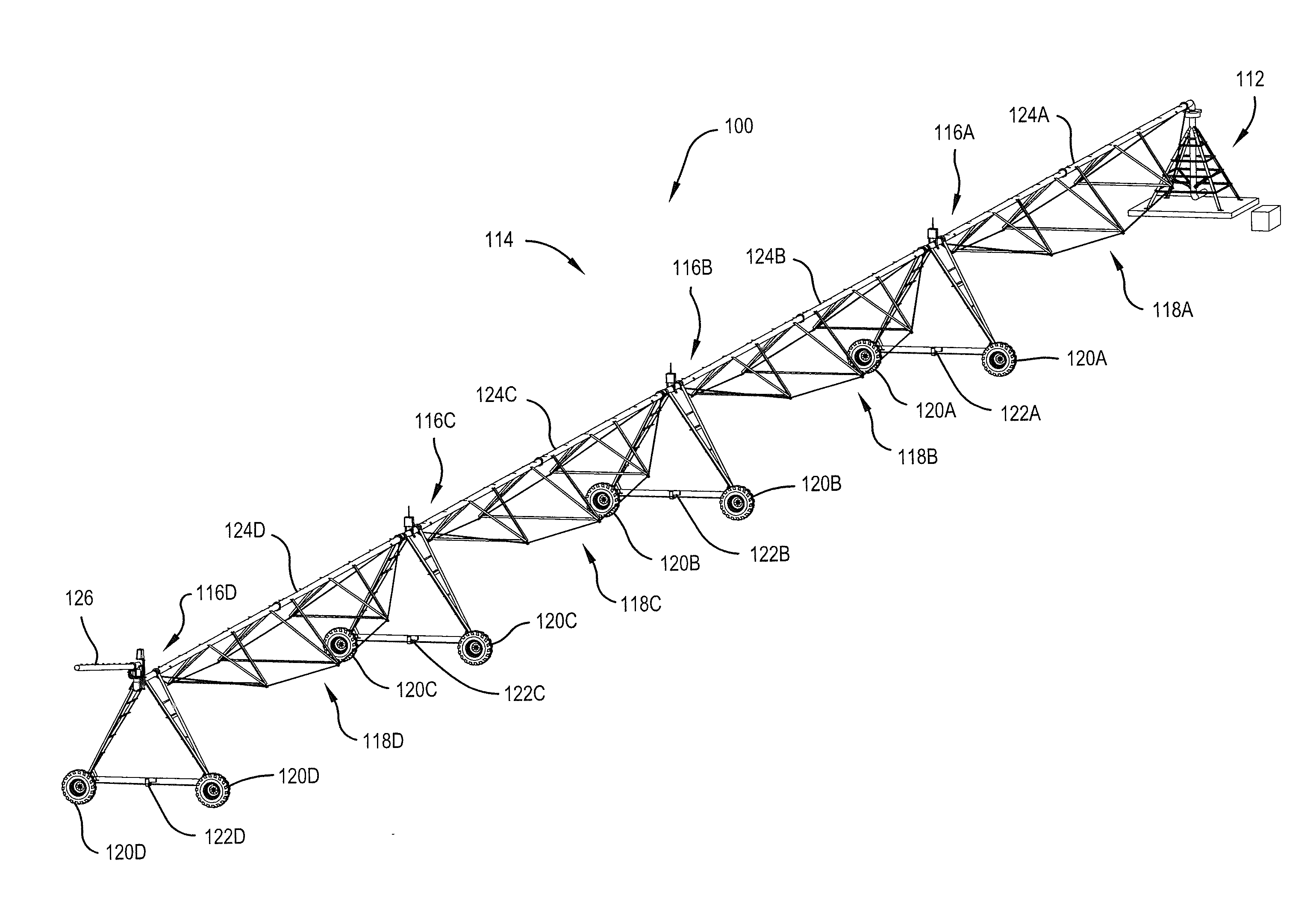 Low-power start-up and direction control circuitry for an irrigation system