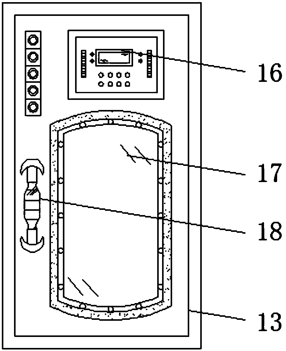 Black tea storing device with buffering and dampness preventing functions