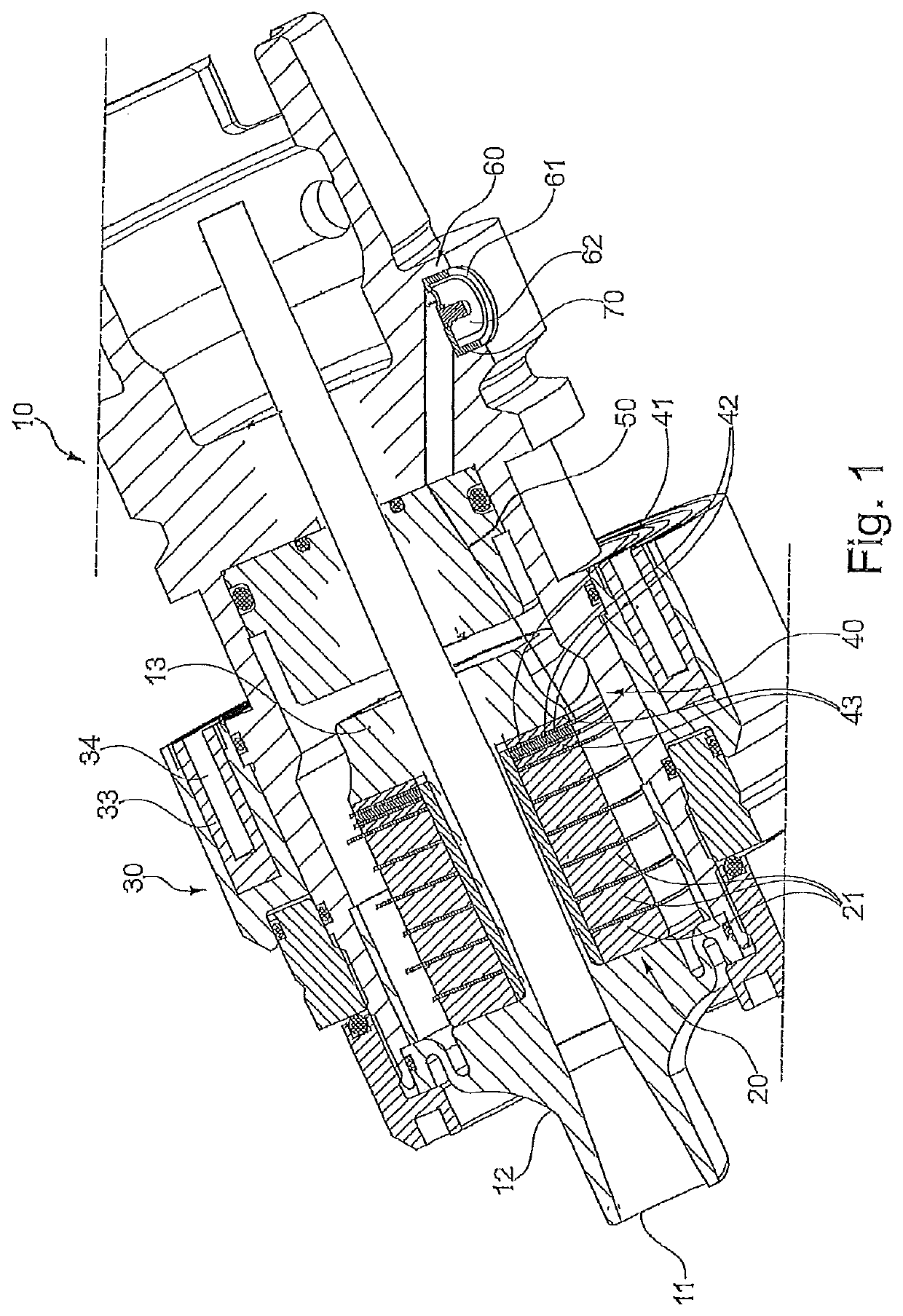 Method and device for applying a surface structuring to a workpiece on a machine tool