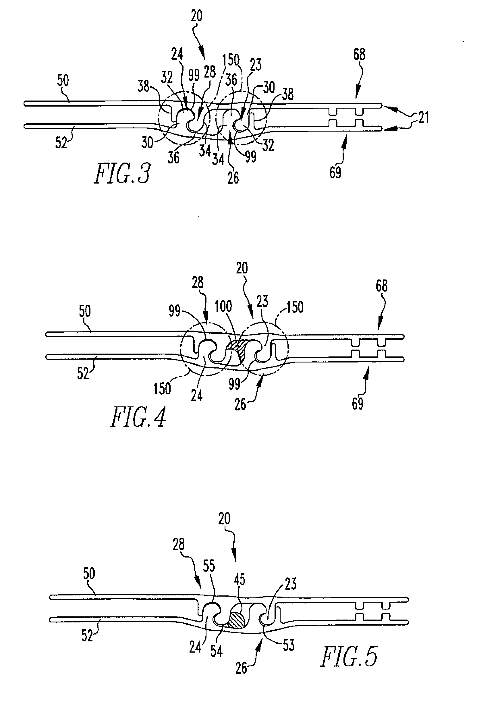 Storage system having a disposable vacuum bag