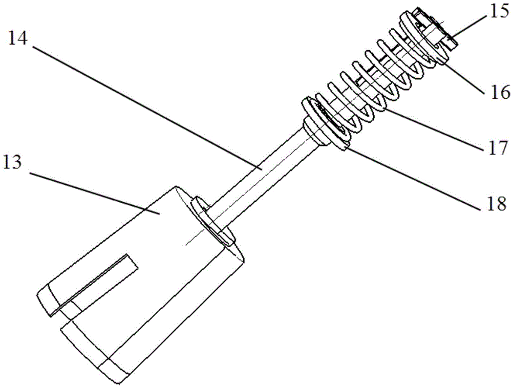 Automatic assembly device of flexible component