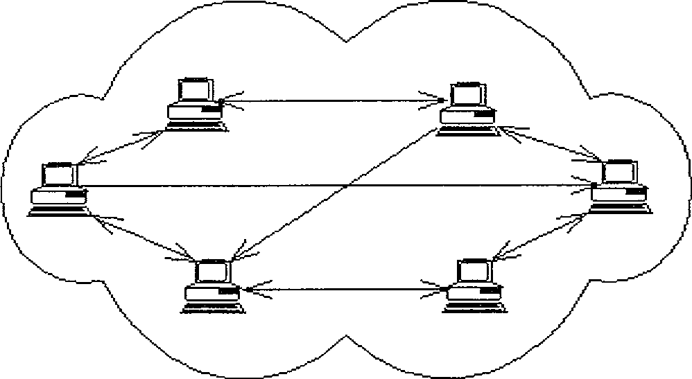 P2P worm defending system