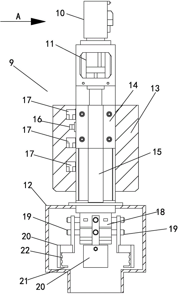 Drill pipe automatic discharging system applied to oil field exploitation