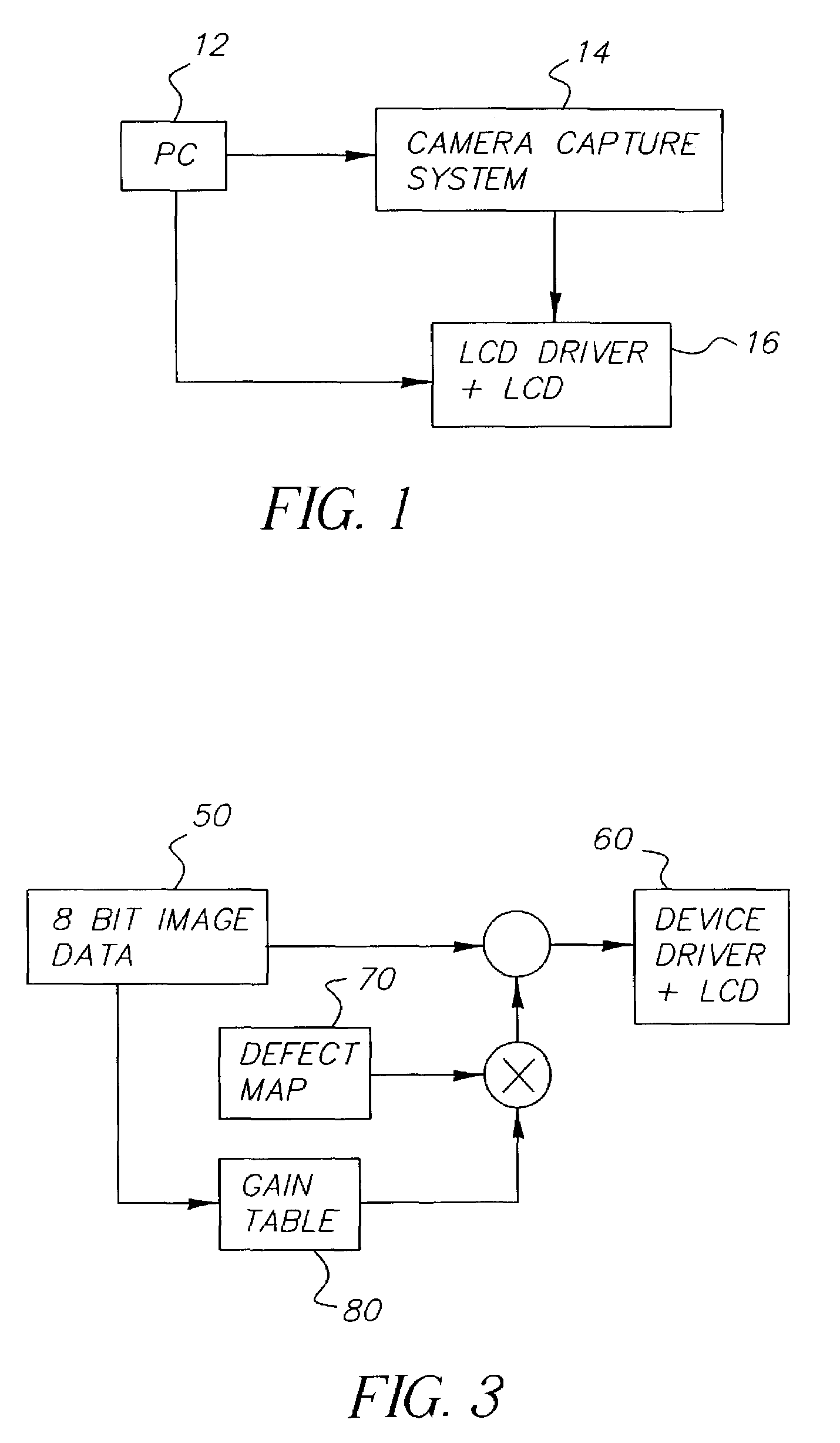 Method for determining an optimum gain response in a spatial frequency response correction for a projection system