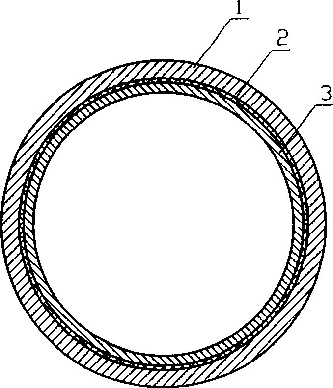 Centrifugal spheroidal cast iron pipe with plastic lining