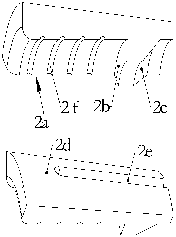 Clamping device for workpiece air tightness inspection