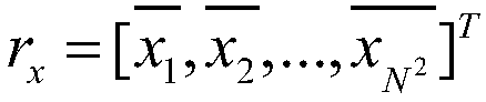 Two-dimensional direction of arrival estimation method for nested array based L-shaped antenna array