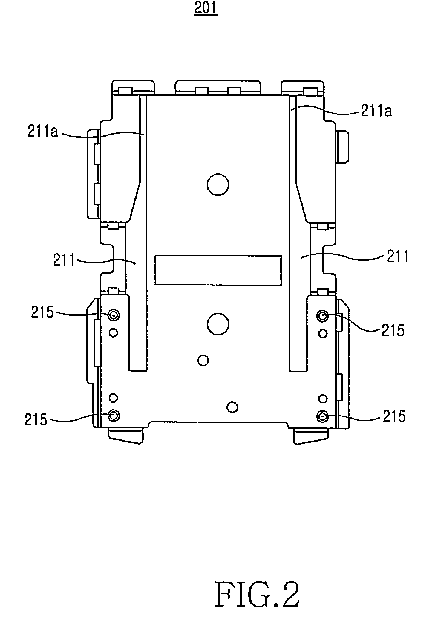 Sliding-type portable terminal