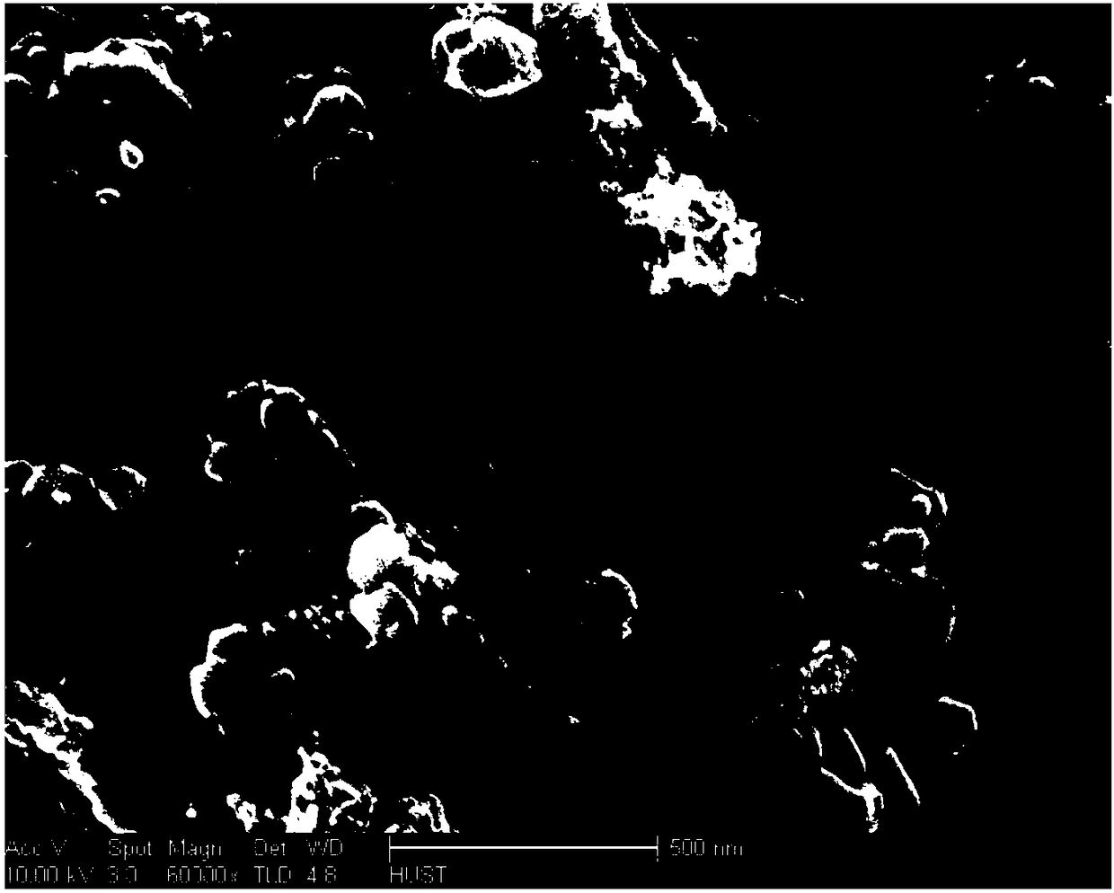 Carbon-coated iron-based prussian blue and preparation method thereof and sodium ion battery