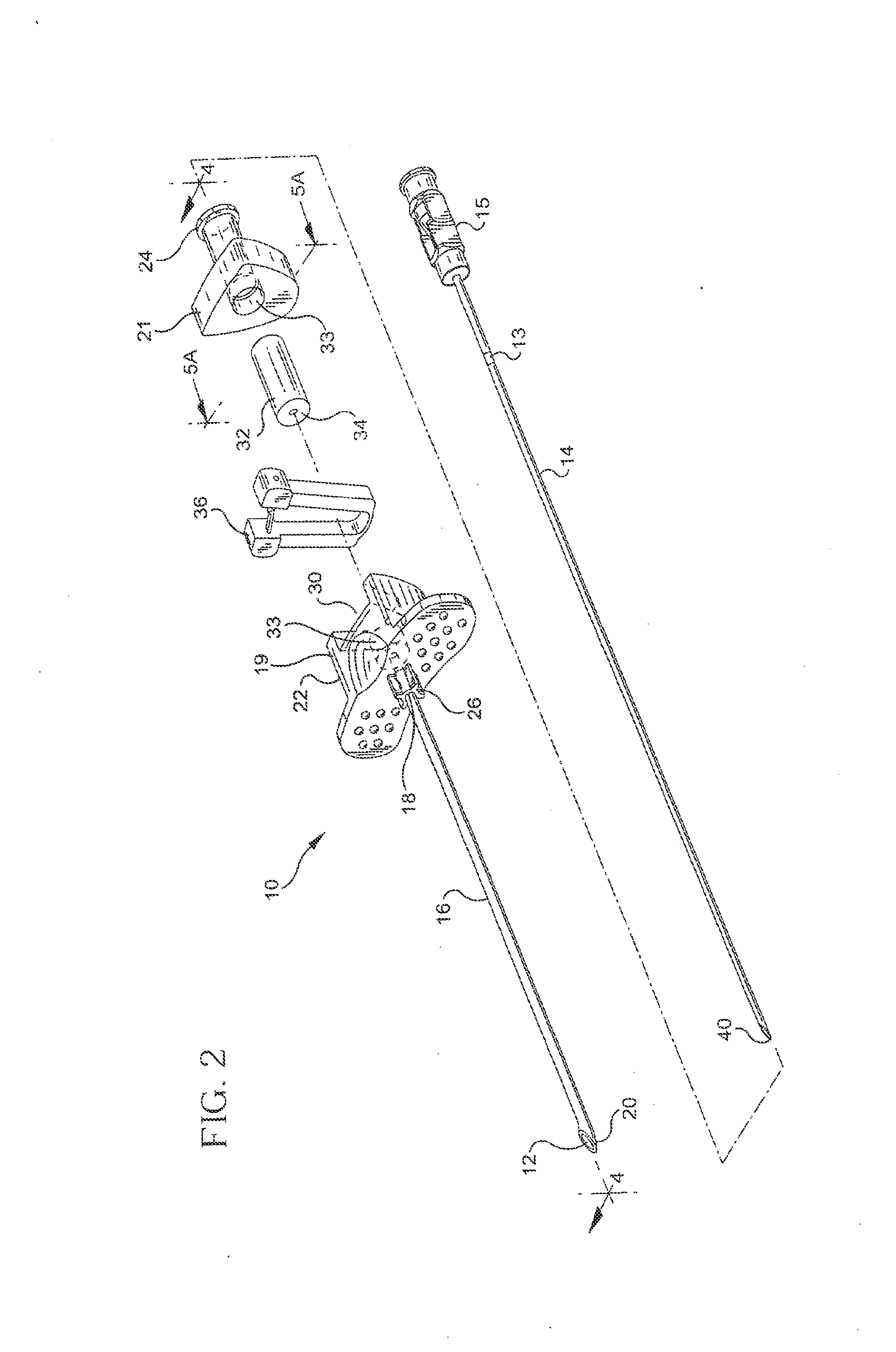 Variable Extension Combined Spinal/Epidural Needle Set and Method For Its Use