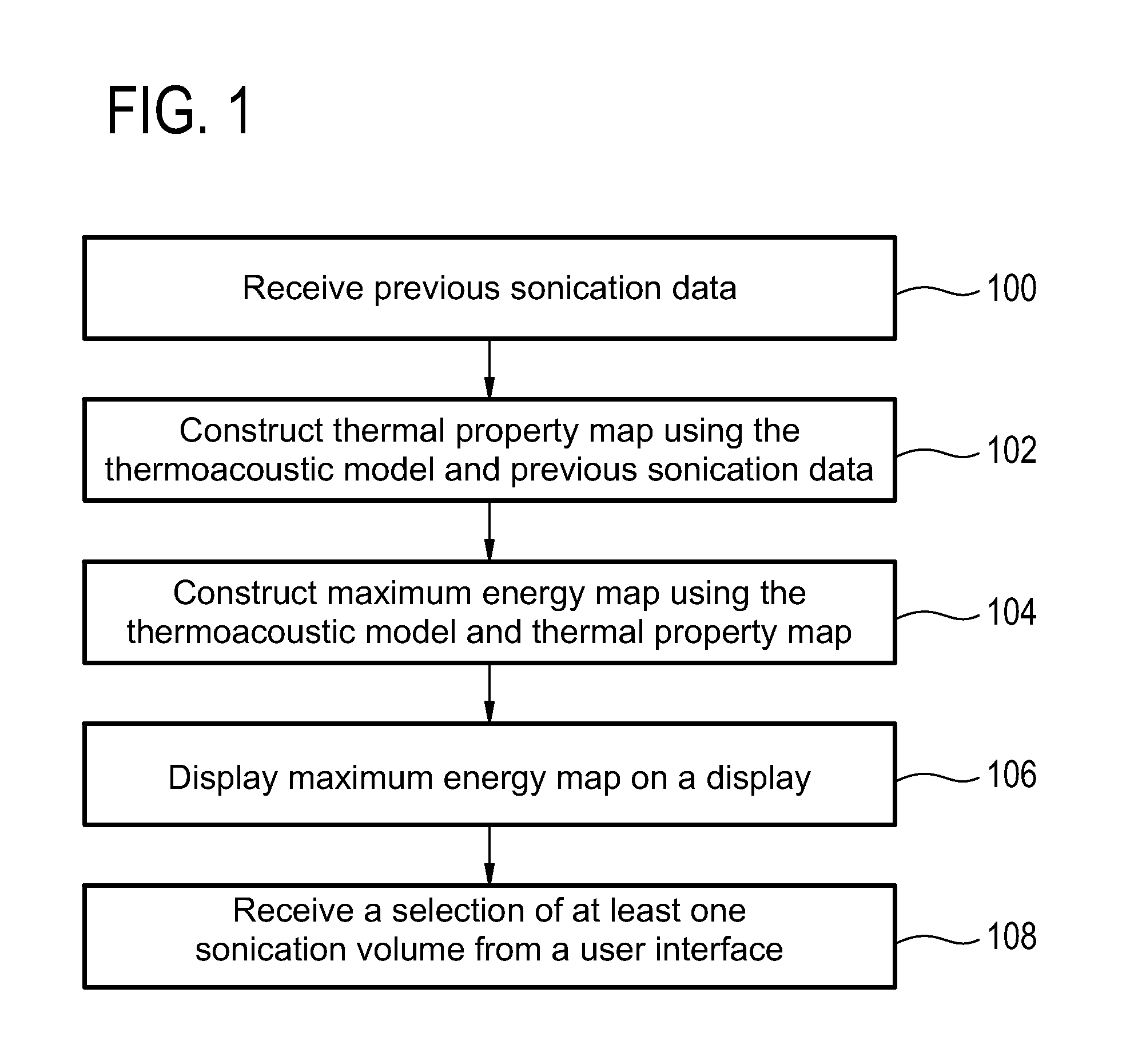 Medical apparatus for determining a maximum energy map