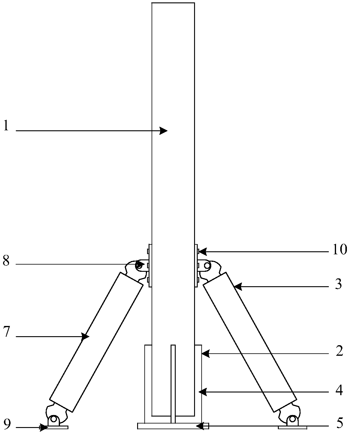 Post-earthquake function-recoverable cross-type column foot joint with additional inclined anti-side BRBs