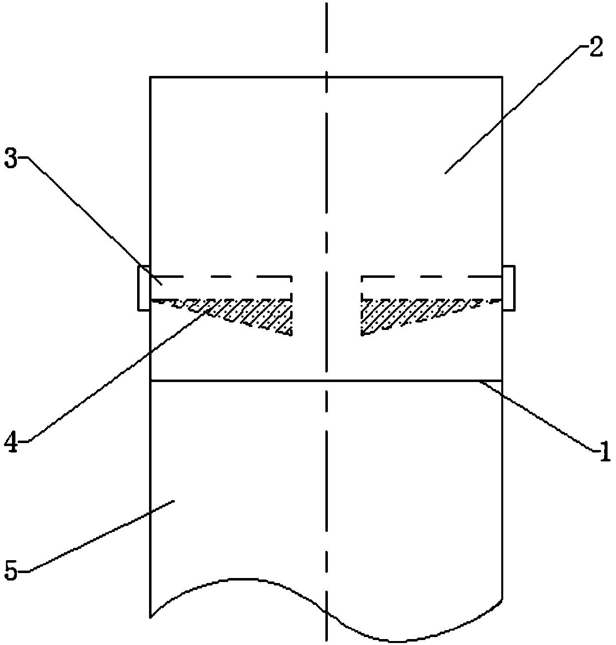 Method for breaking concrete pile head