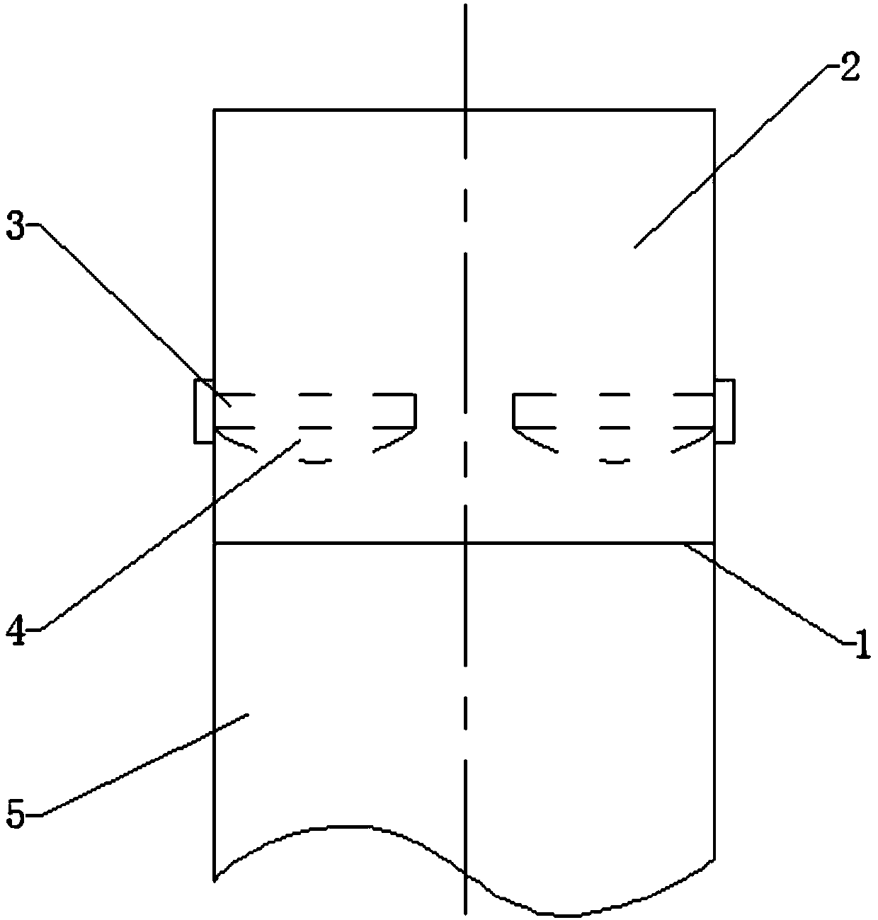 Method for breaking concrete pile head