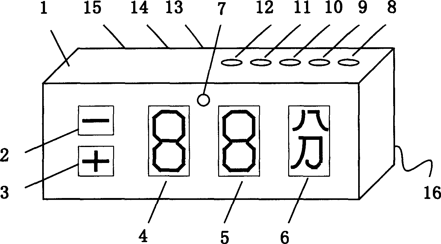 Remote controlled/hand cotrolled timing instrument with communicating interface and synthetic speech