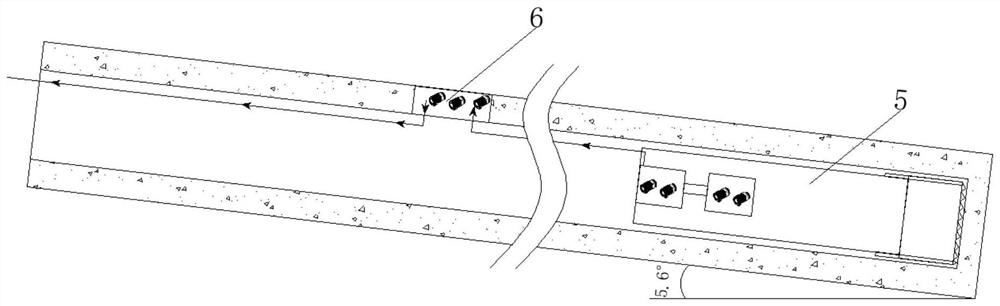 Water control system and method for open-type TBM construction of extra-long inclined shaft of coal mine